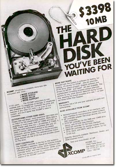 10mb hard disk