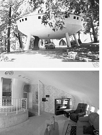 flying saucer house