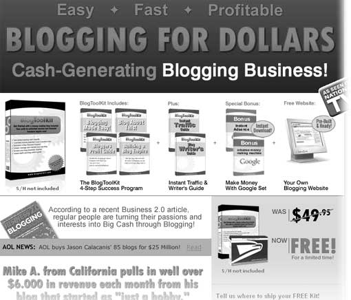 blogging for dollars!